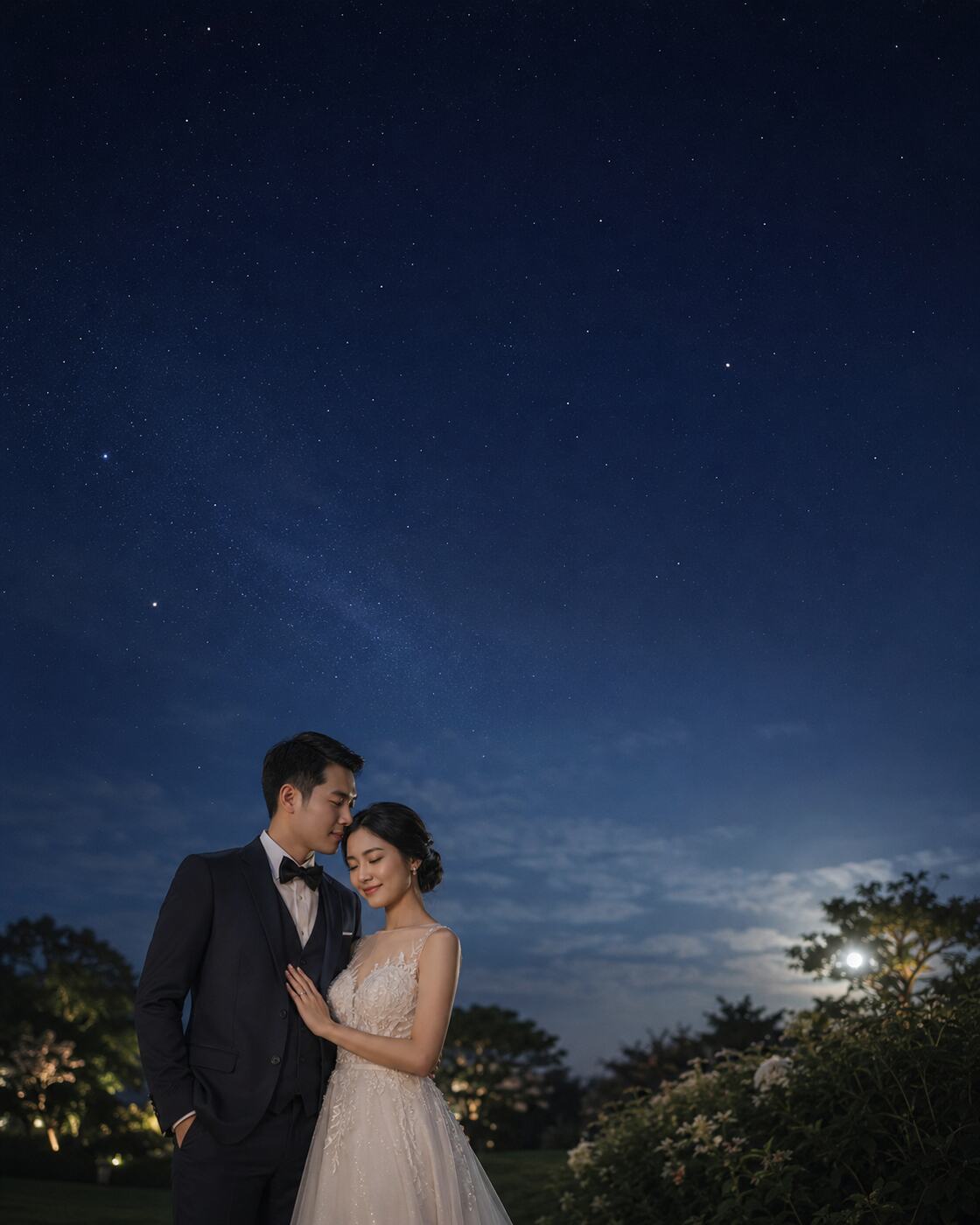 Contoh visual Lavender Vow