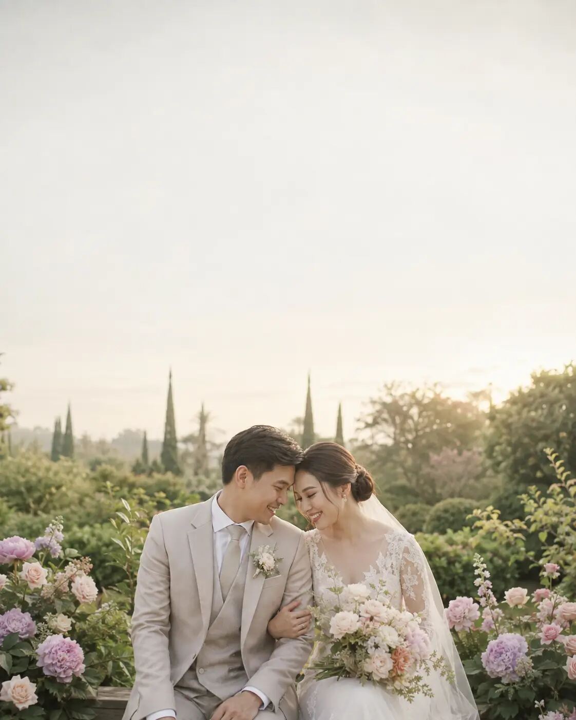Contoh visual Romantic Rose